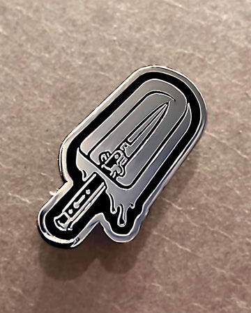 Knife Pop Hard Enamel Pin